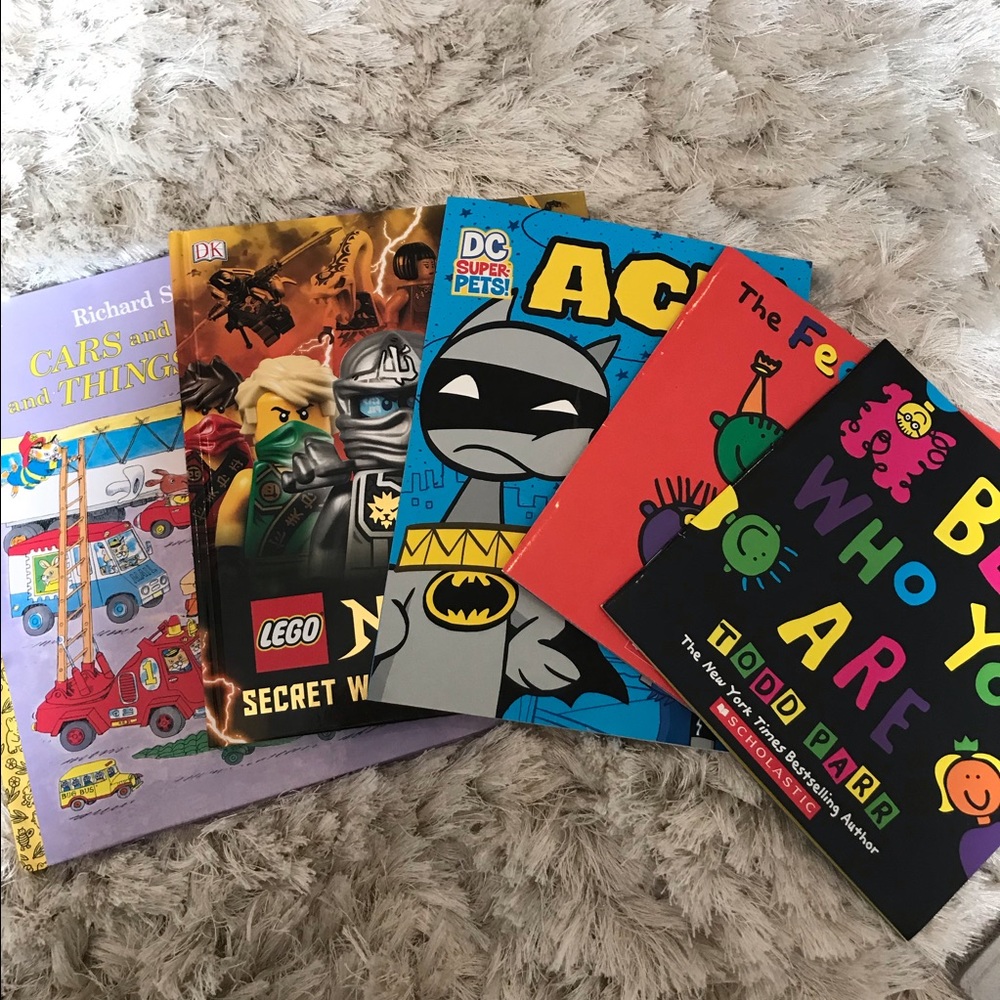 Bundle of 5 children’s books  for2-5 years old